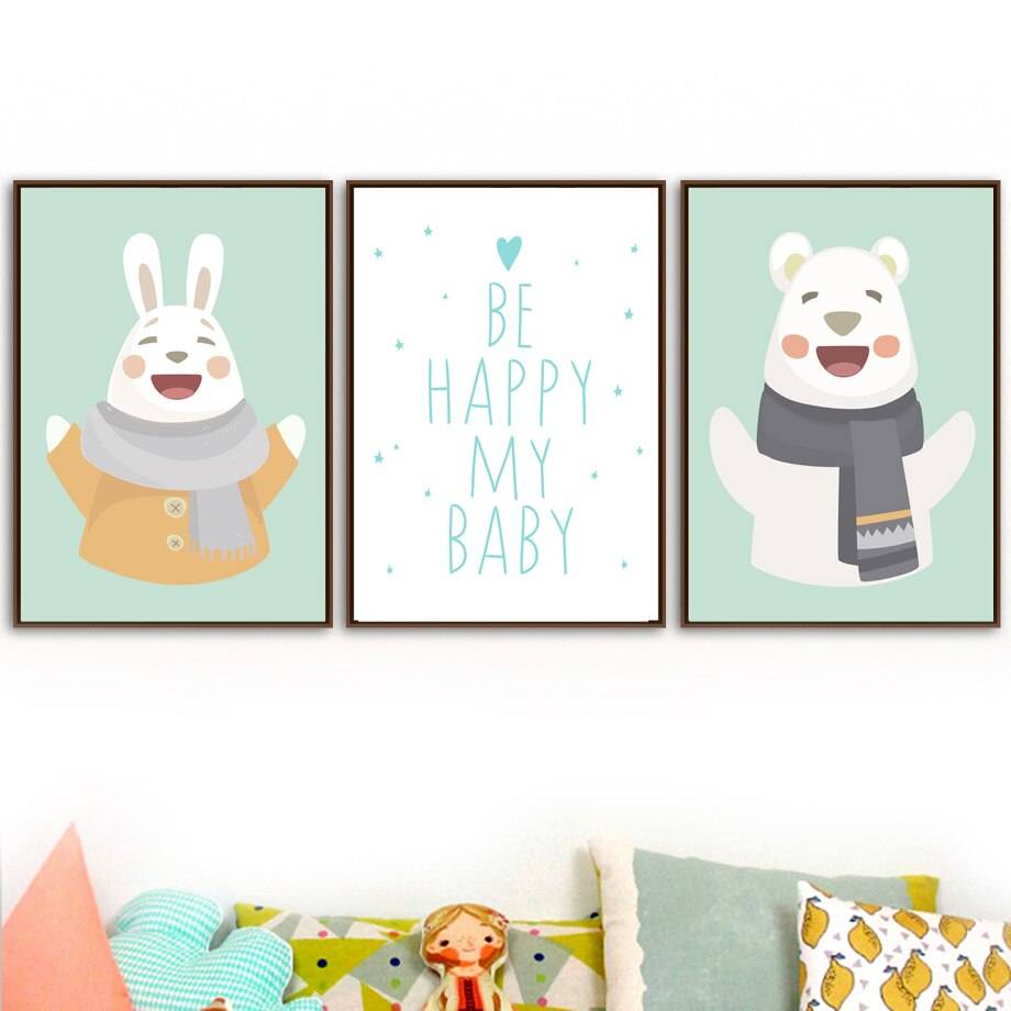 Plakat dla dziecka - By Happy My Baby Dla dzieci Plakaty Decorateo.pl