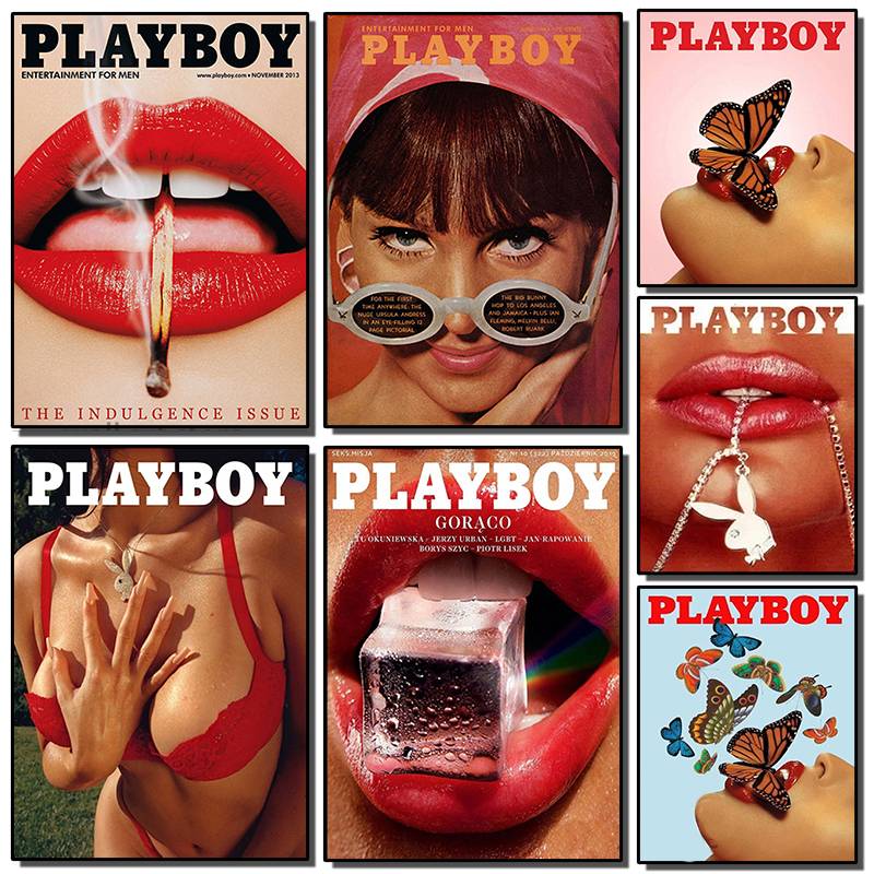 Plakaty Playboy - Czerwone Usta